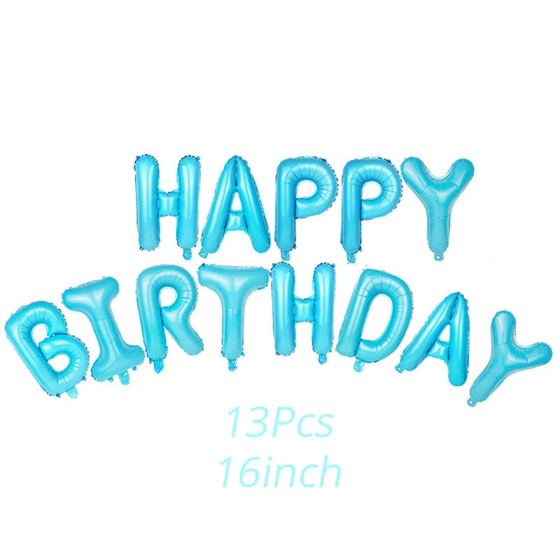 1pc banner 3 1 костюм, розовые/синие воздушные шары для первого дня рождения с короной принцессы и принца для мальчиков и девочек, Беби Шауэр детский вечерние украшения на день рождения - Цвет: 1pc banner 3