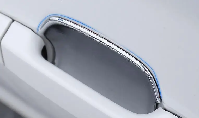 4 шт./компл. ABS Chrome наружная дверь чаша и ручка защитный Стикеры для Subaru Forester