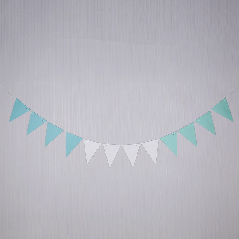 Золотые выдолбленные флаги для детского душа баннеры товары вечеринок украшение