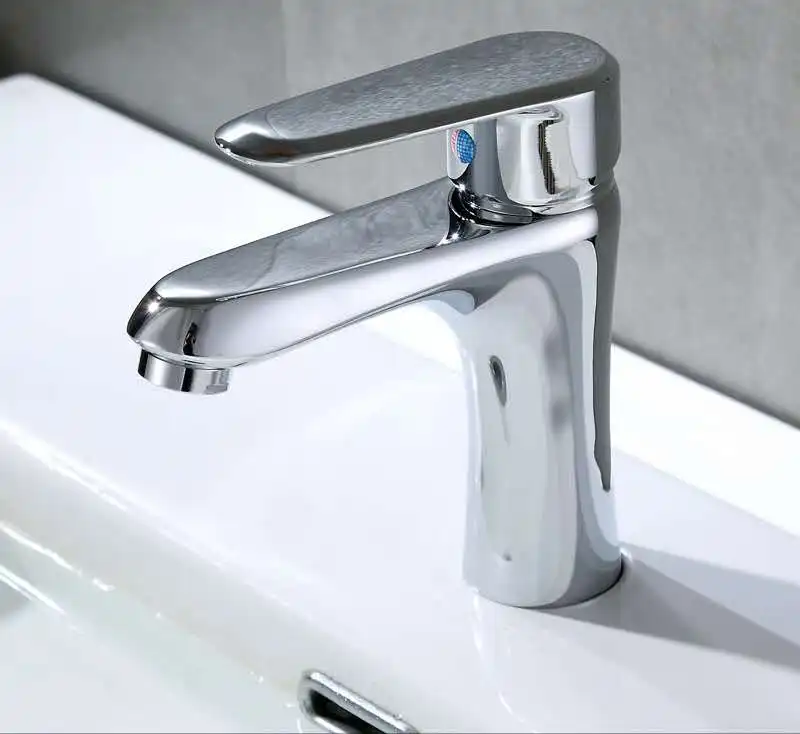 Латунный корпус ванной кран для раковины сосуд Раковина ванны воды холодной и