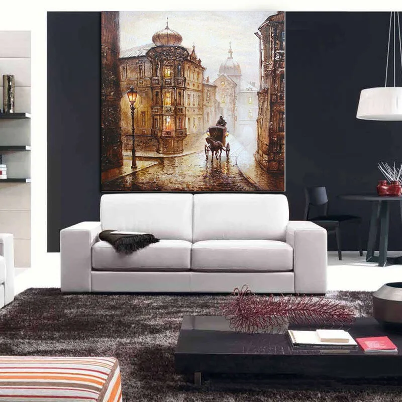 Топ ручная роспись Масляные картины на холсте стены искусства огромная