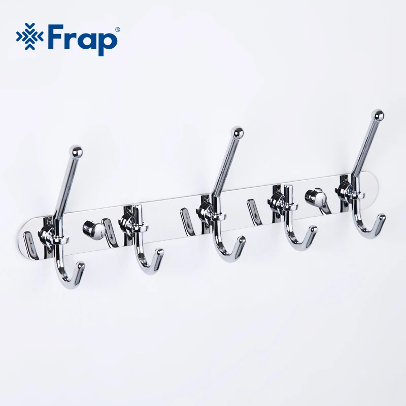 Высококачественный хромированный крючок Frap из цинкового сплава для одежды