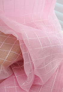 Pink Окна гостиной Тюль Шторы занавески | затенение окна тюль шторы вуаль | современные цветочные шторы из тюля для спальни занавески - Цвет: Pink