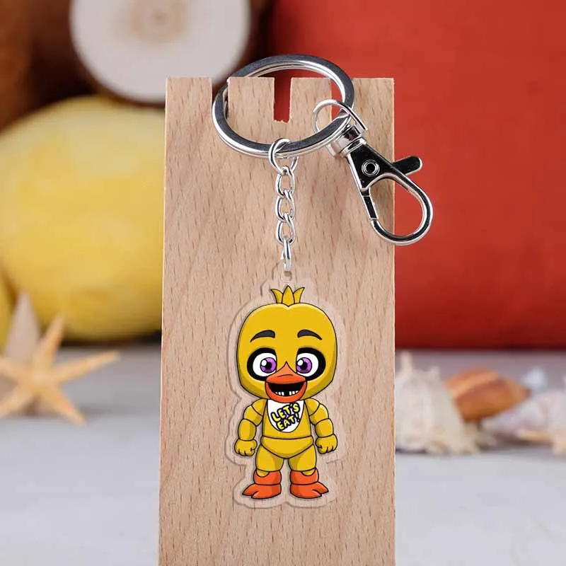Брелок Five Nights at Freddys, фигурки, игрушки, аниме, брелок Фредди, кольцо, фигурки, игрушки для детей, модель