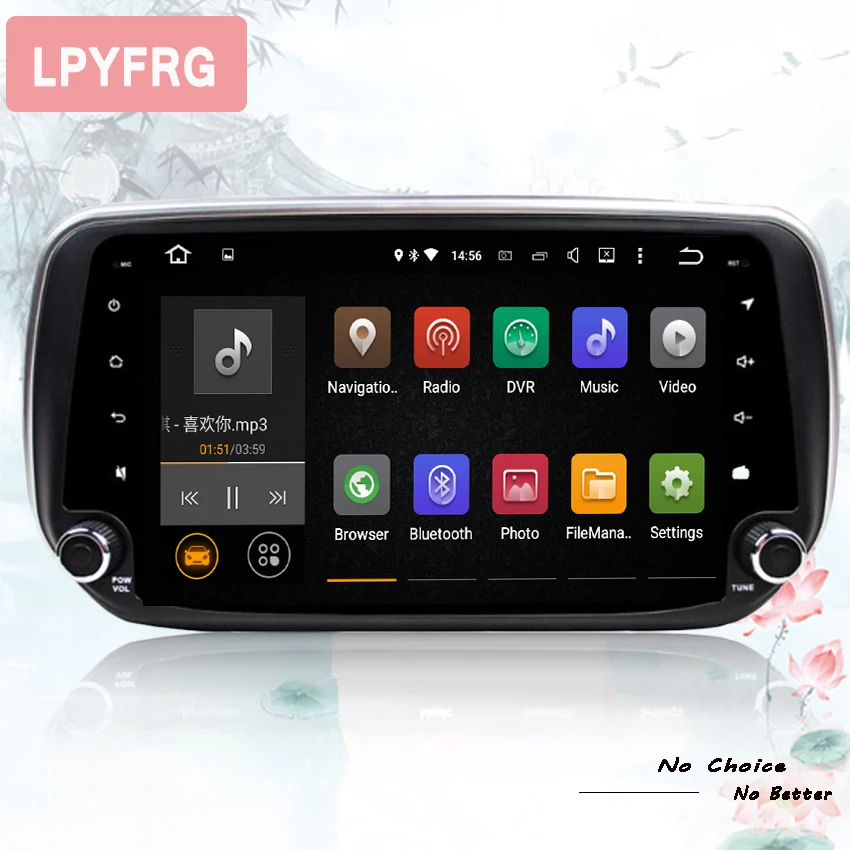 Автомобильный DVD плеер 9 &quotIPS WIFI android 10 0 Octa Core 4 Гб RAM 64 ROM RDS стерео GPS ГЛОНАСС для Hyundai