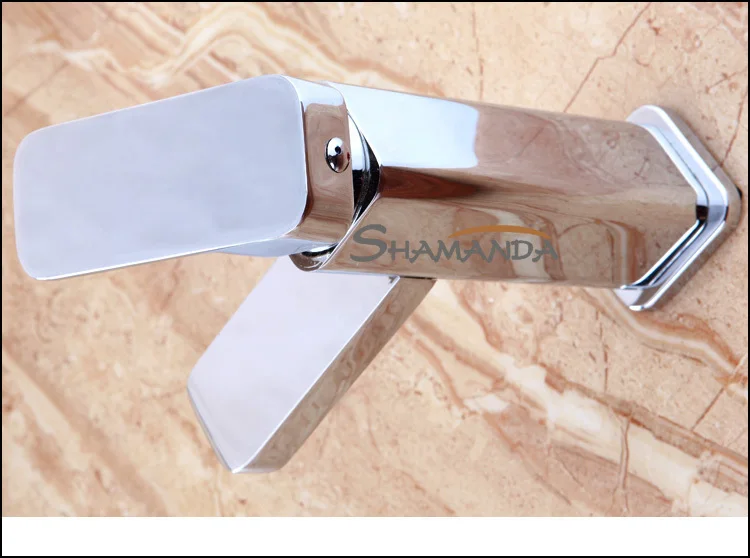 Бесплатная доставка современная ванная комната продукты хром закончил горячей и