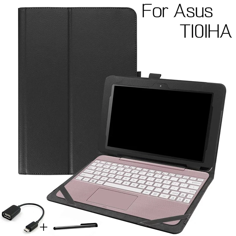 Высокое качество Стенд смарт-чехол из полиуретановой кожи для Asus трансформер книга T101HA 10,1 дюймов планшет Funda чехол+ два подарка