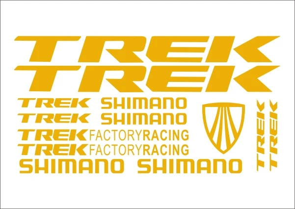 Reflective Yellow Новинка, Фирменные наклейки на раму велосипеда, MTB DH, велосипедные дорожные наклейки, декоративные наклейки на раму велосипеда, гоночные наклейки, сделай сам, именные наклейки - Цвет: Reflective Yellow