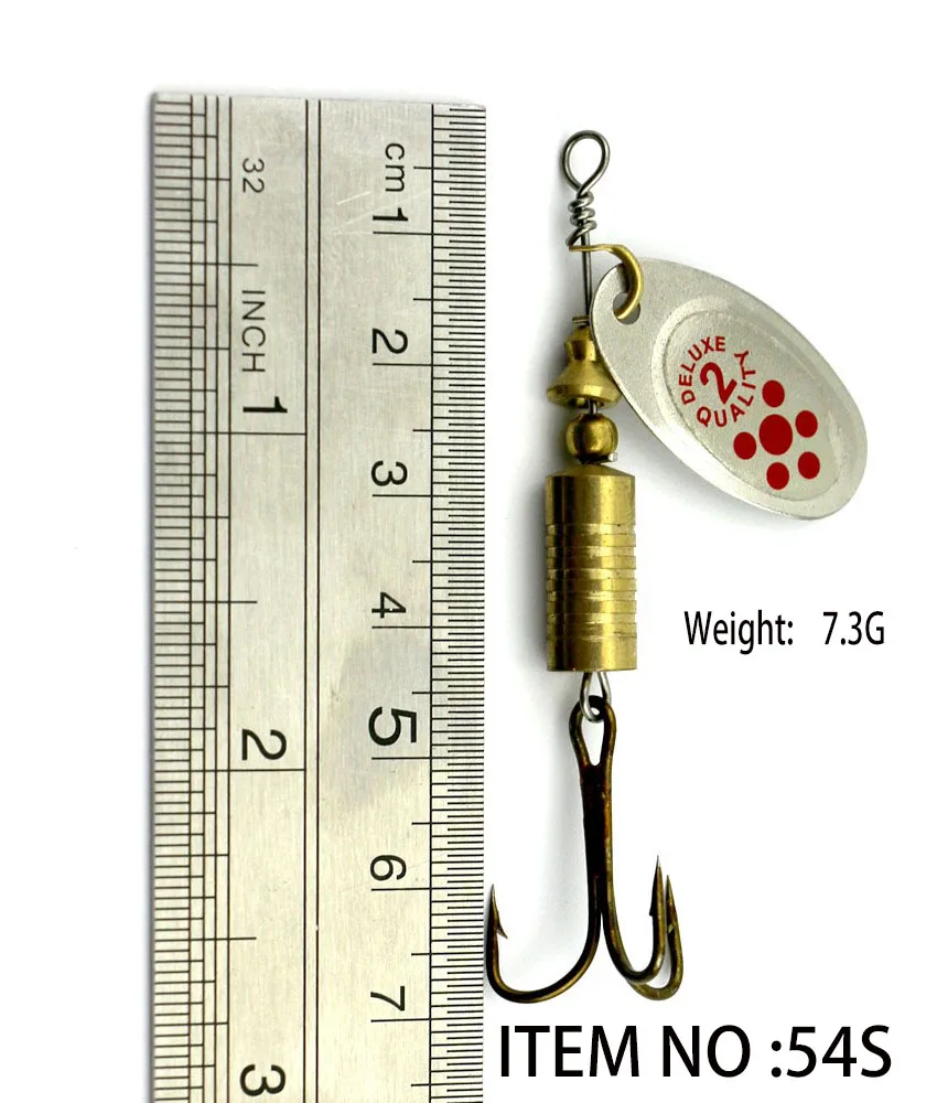 Горячая новинка 2017 вертушка ложка макро Тигр хорошая приманка с крючком для