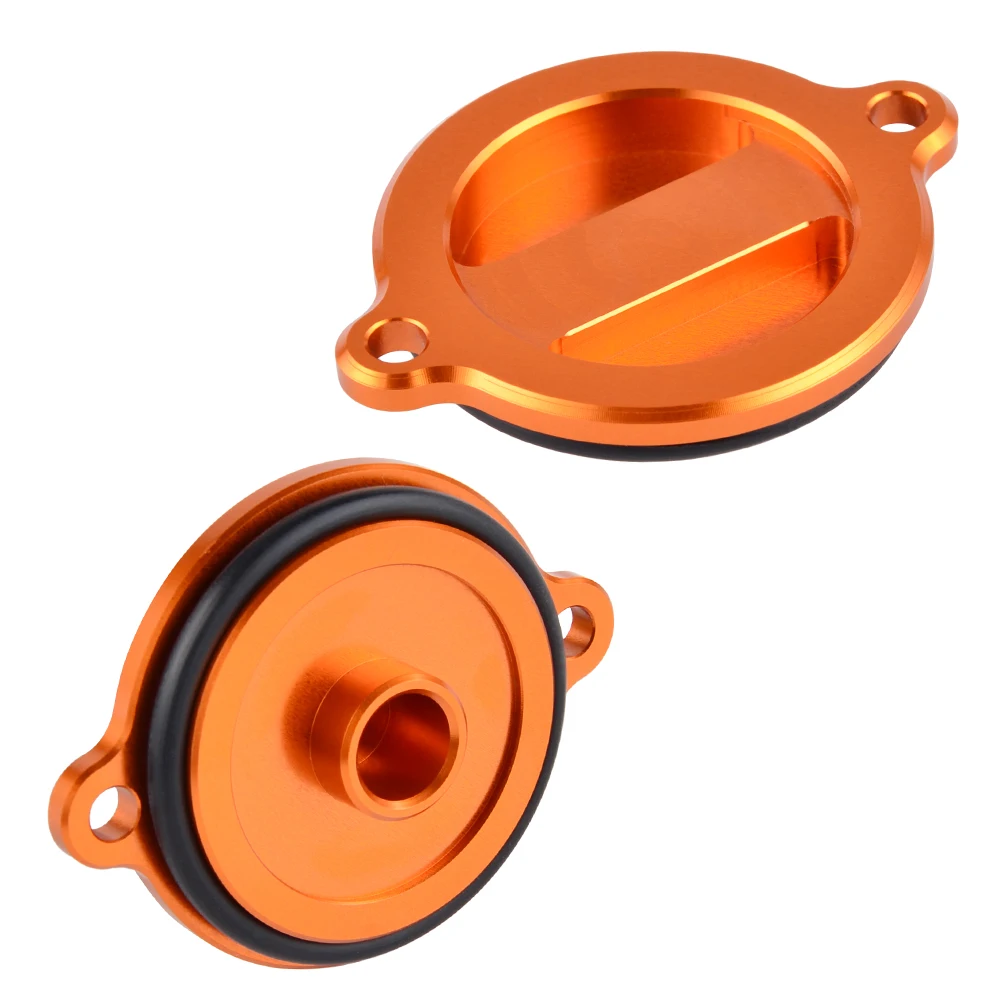 Motorcycle Oil Filter Cover For KTM 450 SXF XCF 500 EXC XCW 505 SX ATV 690 RALLY DUKE SMC SUPERMOTO | Автомобили и мотоциклы
