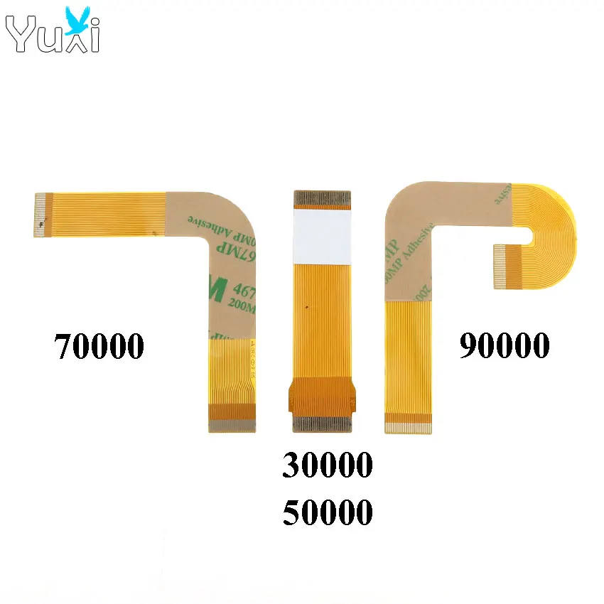 YuXi 10 шт. ленточный кабель 70000x 90000x Лазерная линза для PS2 Slim Flex соединение SCPH 70000 90000