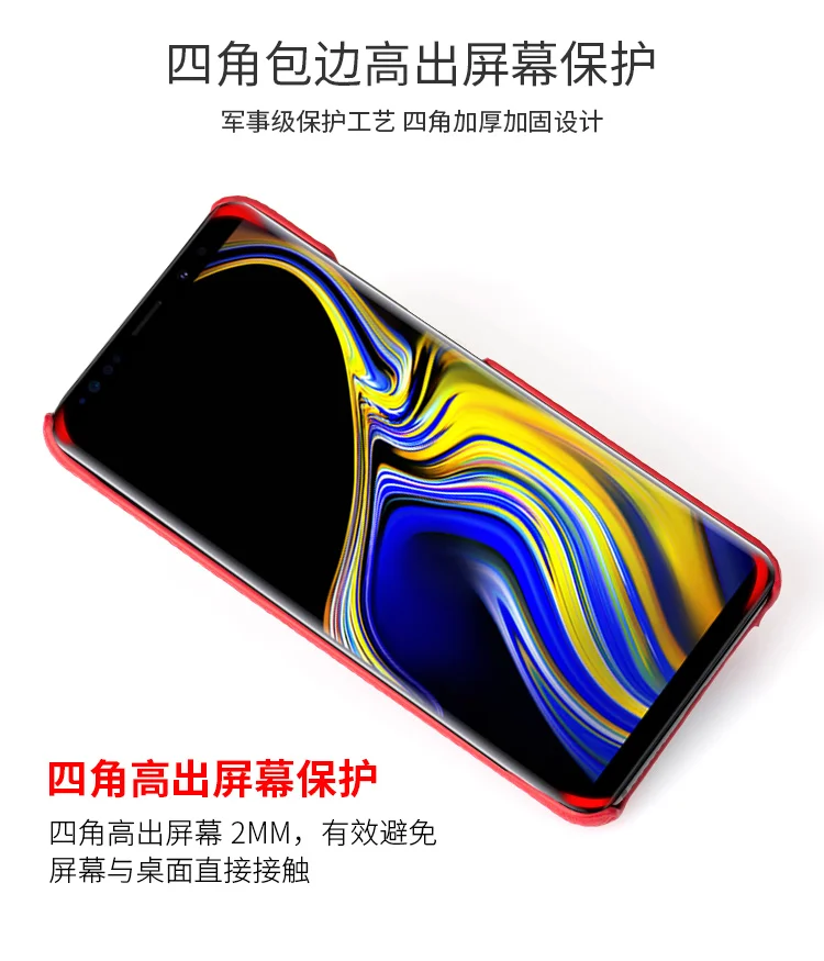 Роскошная натуральная кожа чехол для телефона для samsung Galaxy S8 S9 S7 S10 plus Note 10 плюс 8 9 A50 A70 A80 A30 A8 Защитная крышка