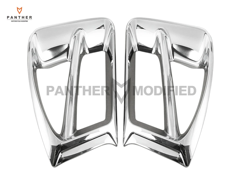 

Chrome Motorcycle Air Exhaust Intake Accent Trim Decoration Cover case for Honda Goldwing GL1800 2012 2013 2014 2015 2016