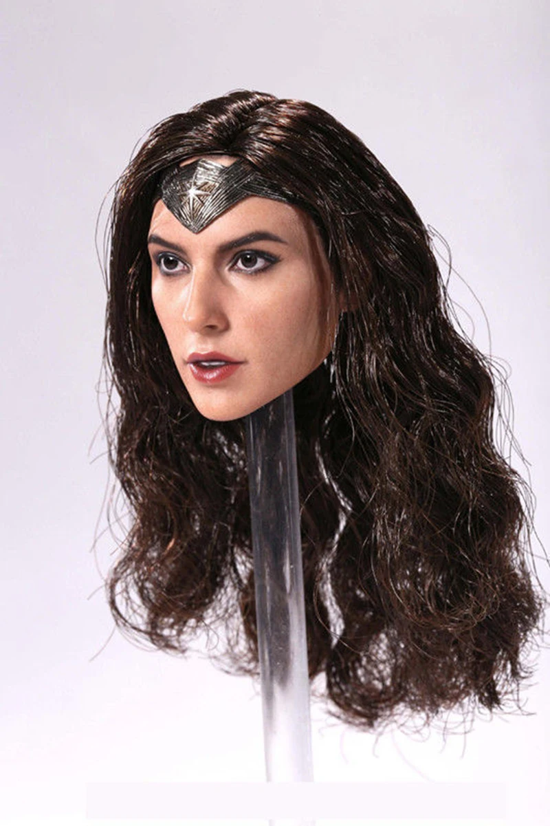 1/6 масштаб чудо женщина голова лепить Gal Gadot модель F 12 ''TBLeague фигура CN