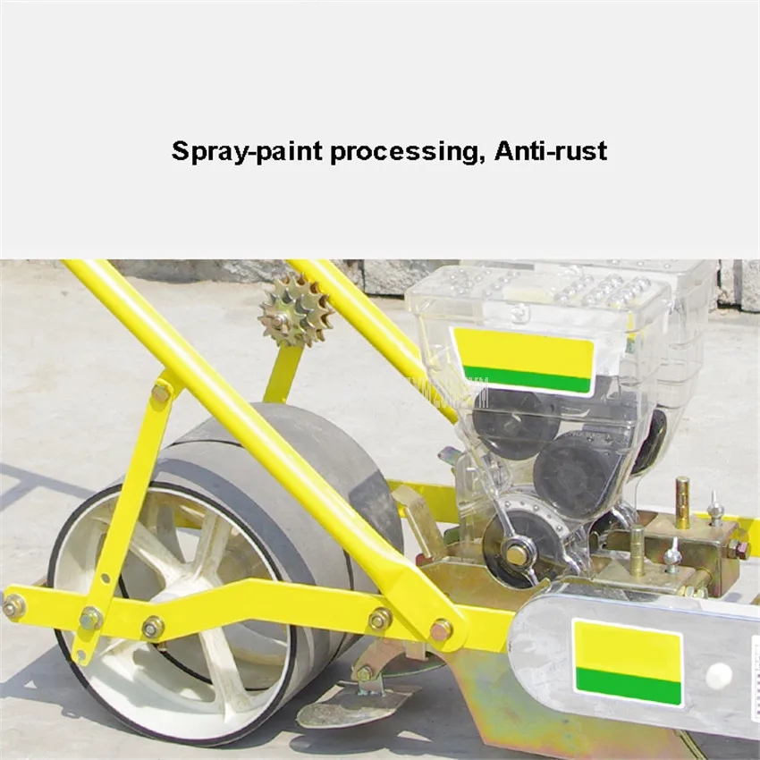 Двухстрочный сеяльный аппарат ручной дисекатор для моркови шпината семена