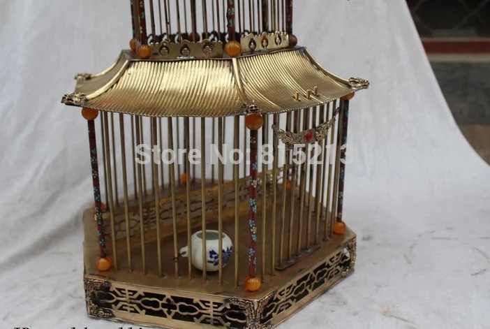 823 18 &quotотмеченные китайские бронзовые Перегородчатые статуи китайской династии