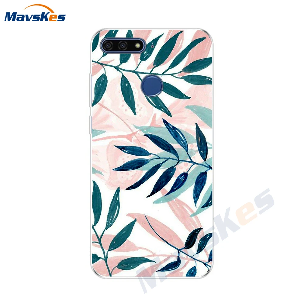 Для huawei Honor 7C чехол 5," Мягкий ТПУ силиконовый бампер на Honor 7C чехол s для huawei Honor 7C AUM-L41 чехол для телефона задняя крышка
