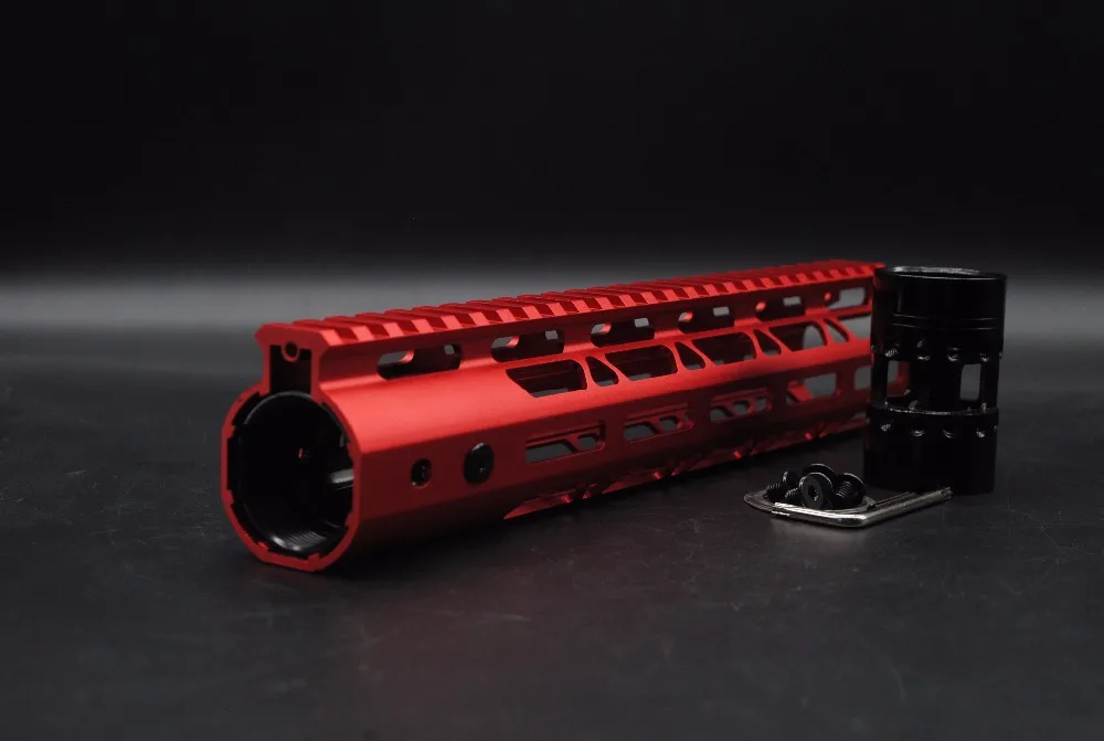 TriRock Red Anodized 10 '཈'' 15 '' Сверхлегкий стальной/алюминиевый корпус для