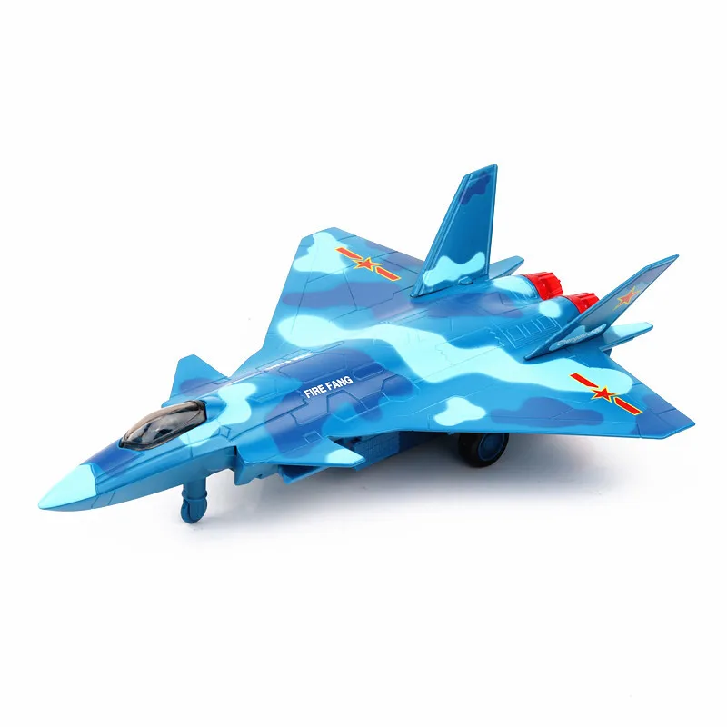Модель самолета Mikidual из металлического сплава Детская модель автомобиля боевого