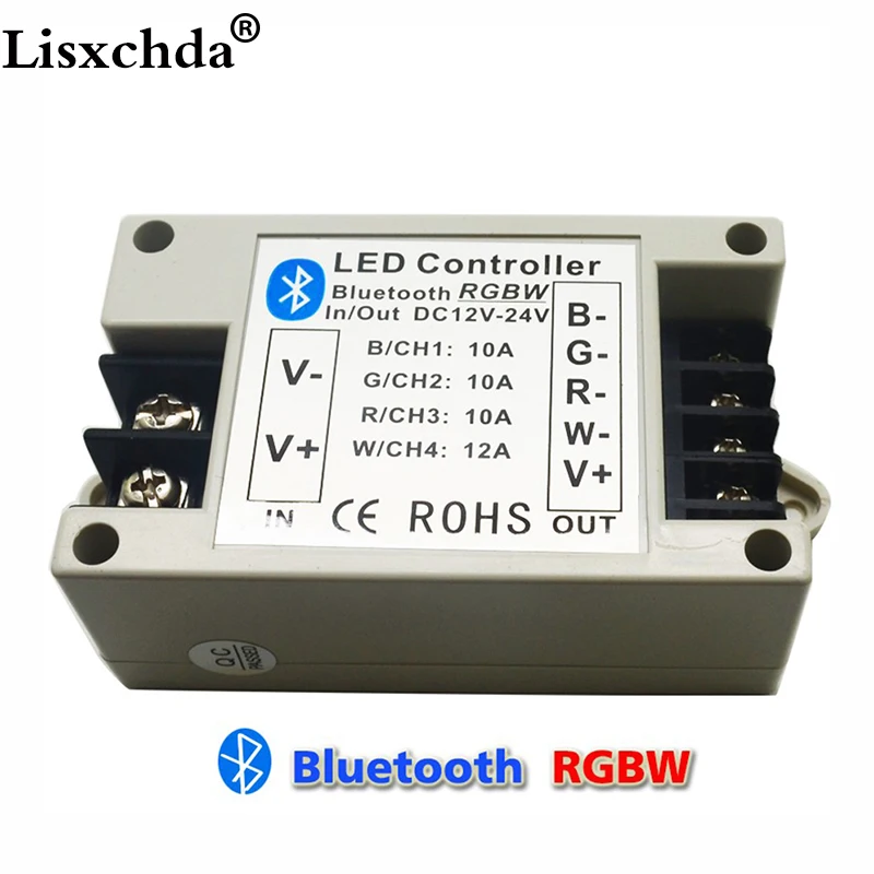 Новый Bluetooth RGB/RGBW светодиодный пульт управления BT беспроводная IOS/Android