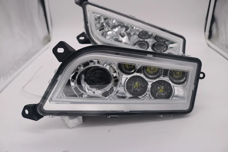 Marloo- POLARIS RZR 1000 XP-черный хром светодиодный Белый HALO комплект фар-полный Halo Angel Eye - Цвет: Chrome