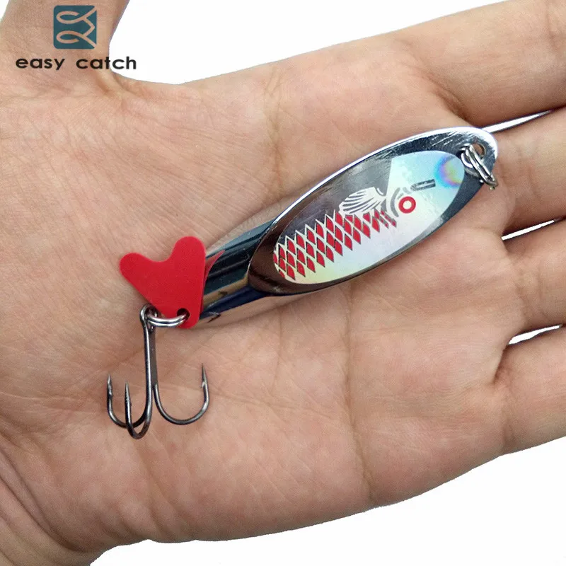 Рыболовная приманка Easy Catch 10 шт. 28 г жесткая металлическая ложка морская