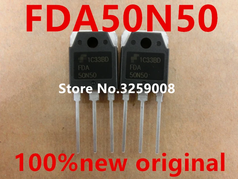 6 шт. FDA50N50 50 а/500 в 100% новый импортный оригинальный|10pcs| |