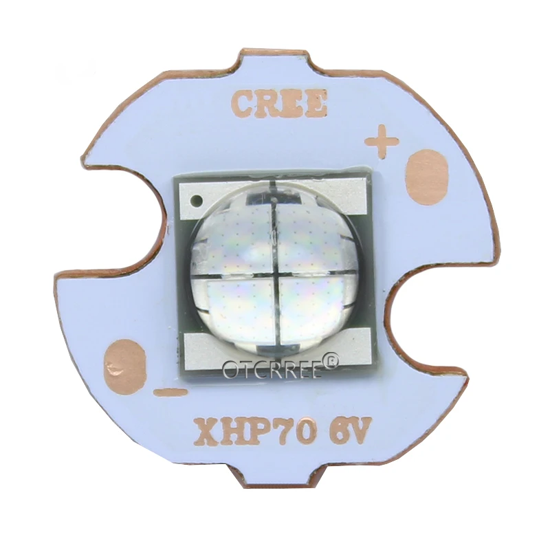 1 шт. 7070 20 Вт 6V12V светодиодный сменный Cree XHP70.2 SST-90 светодиодный излучатель синий 450nm автомобильный светильник диодный чип светильник с медной печатной платой