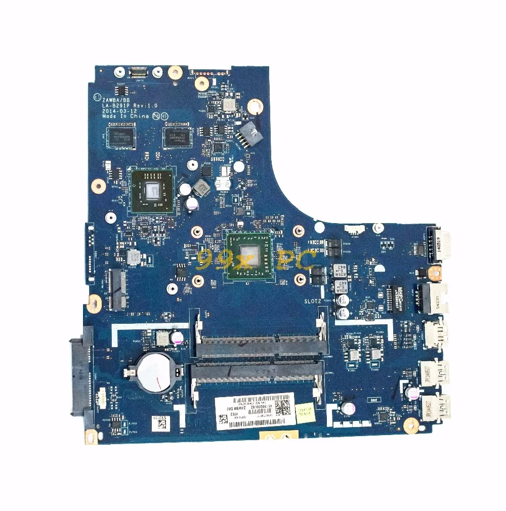 Материнская плата для ноутбука lenovo B50-45 N50-45 W/для A6-6310 Процессор ZAWBB LA-B291P W/ATI 8500 м R4
