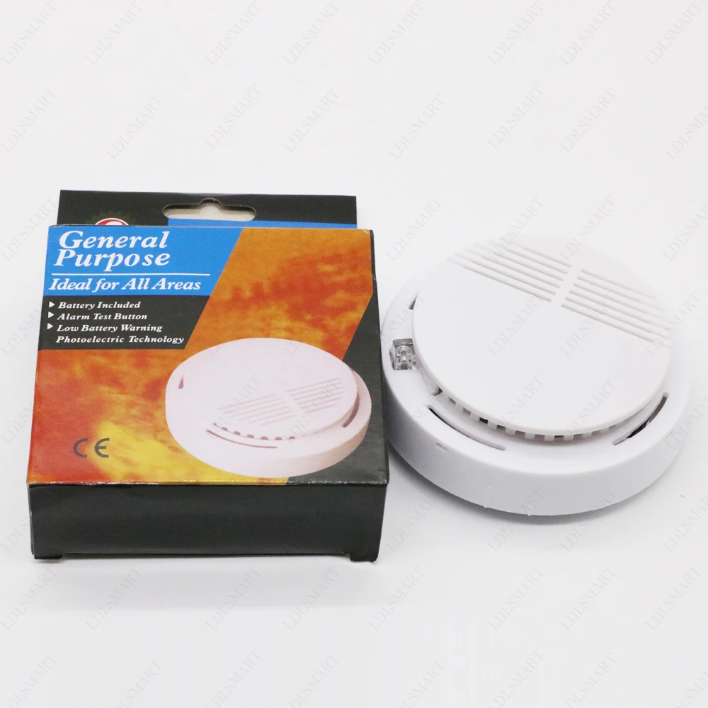 Wireless Smoke Alarm Fire Detector Working With GSM PSTN 20pcs 433Mhz | Безопасность и защита