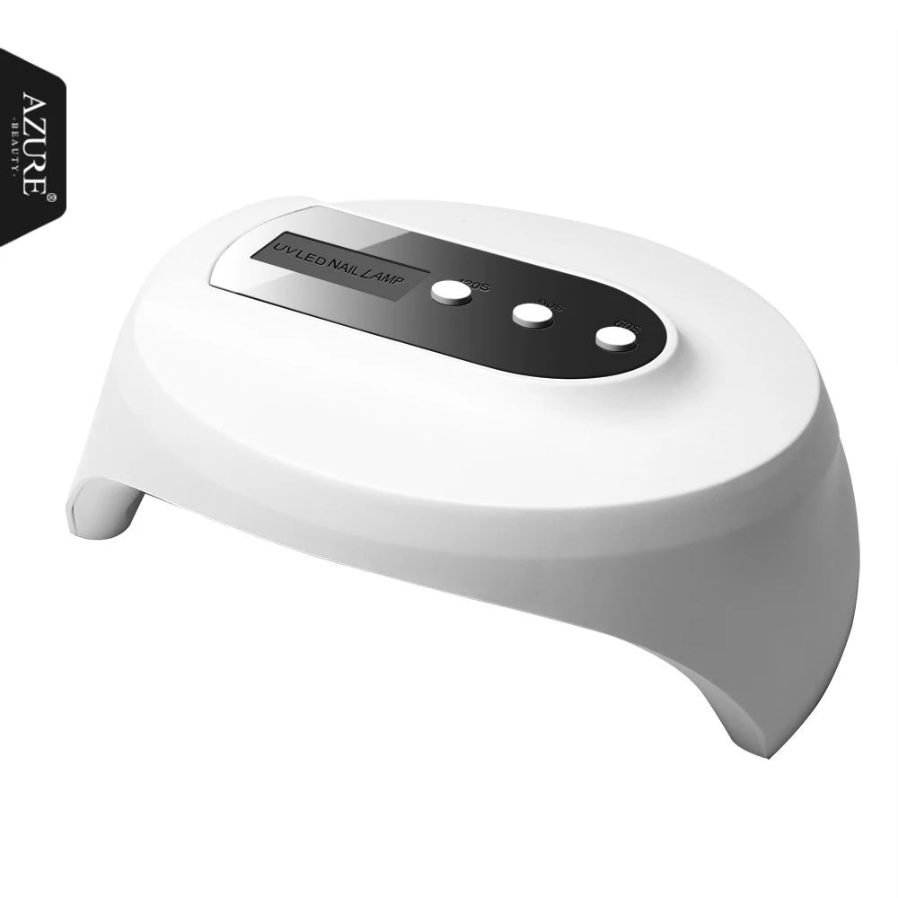 AZURE BEAUTY Z10 24 Вт Светодиодная УФ лампа для ногтей 12 Светодиодный s Сушилка всех