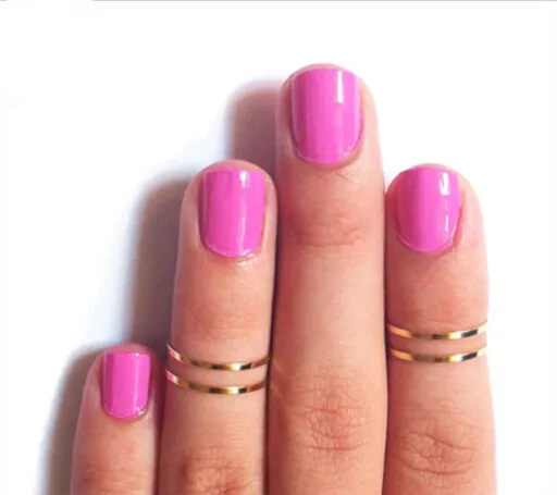 OMH оптовая продажа 14-16 мм золотые модные ювелирные изделия Полировка крошечный