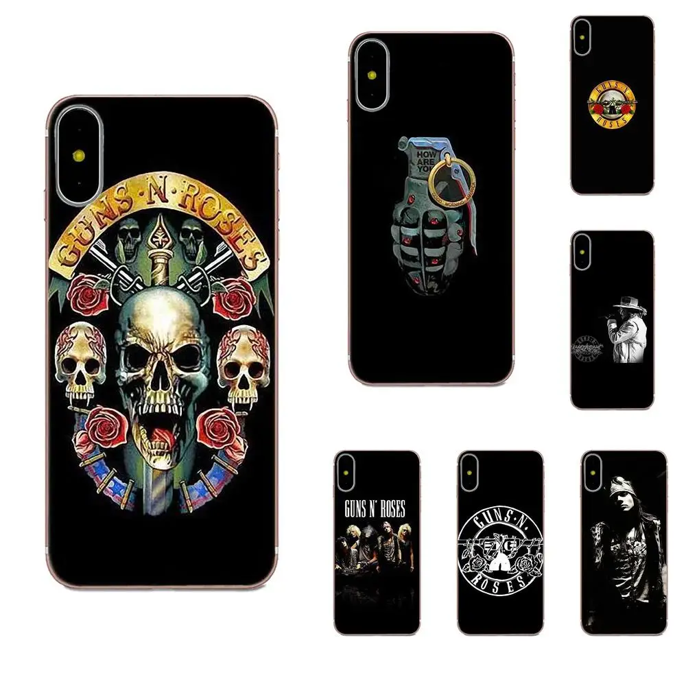 Guns N Roses для LG Nexus 5 5X G2 G3 мини дух G4 G5 G6 K4 K7 K8 K10 2017 V10 V20 V30 Стилус Красочные узорами