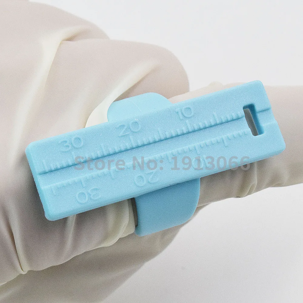 5 шт. зубные корневого канала иглы палец линейка Endo Измерение масштаб