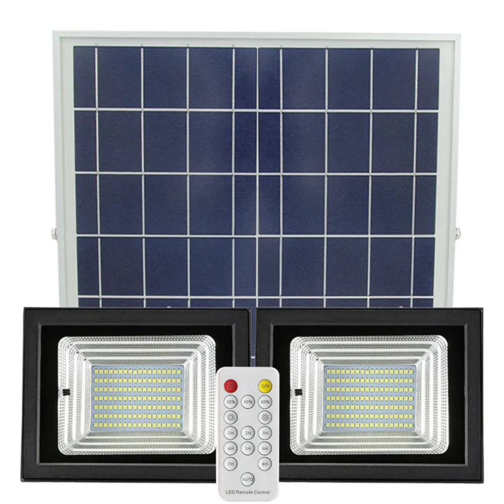 98/126 LED Сплит Тип PIR датчик движения Дистанционное управление 6W 42 Солнечная Панель