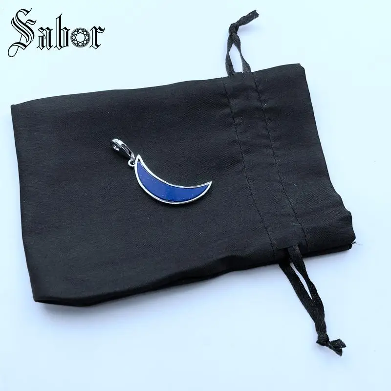 Подвеска thomas Dark Blue Moon Подарочные ювелирные изделия для женщин новый подарок на