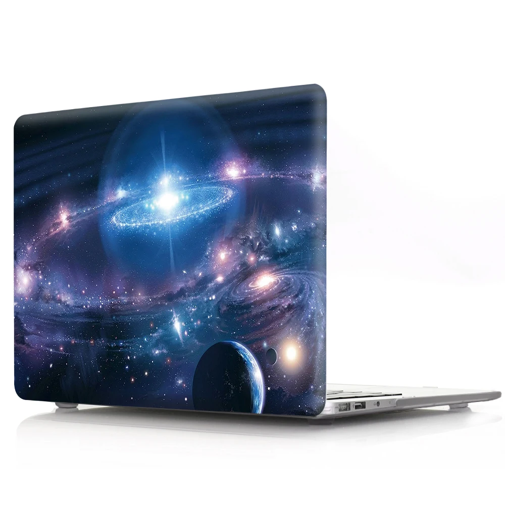 Для Macbook Air Pro 13 15 Touch bar чехол для ноутбука Mac Air Pro retina 11,6 12 13,3 15,4 дюймов звездное небо жесткий чехол