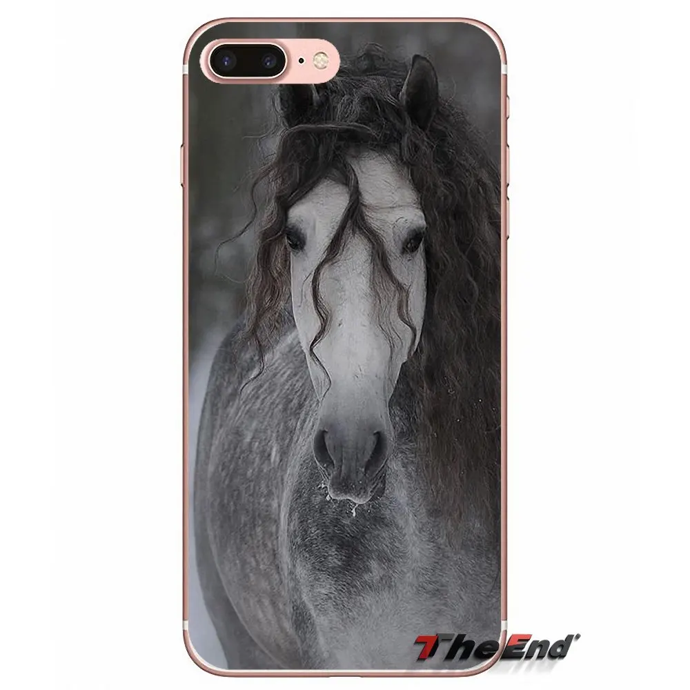 Dappled Horse For Samsung Galaxy J1 J2 J3 J5 J7 A3 A5 A7 2015 2016 2017 J330 J530 J730 Accessories Phone Cases Covers | Мобильные