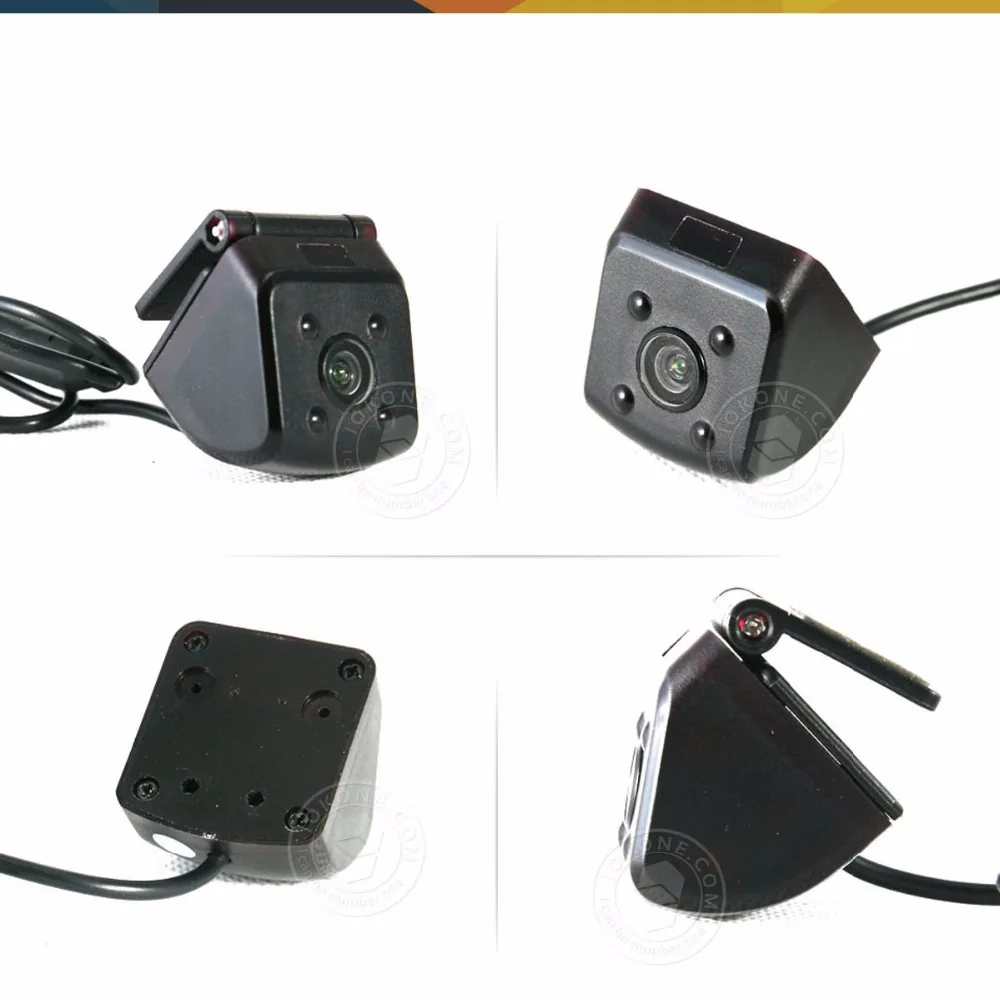 IOKONE CCD HD автомобильный зеркало заднего вида Парковка универсальная камера 4