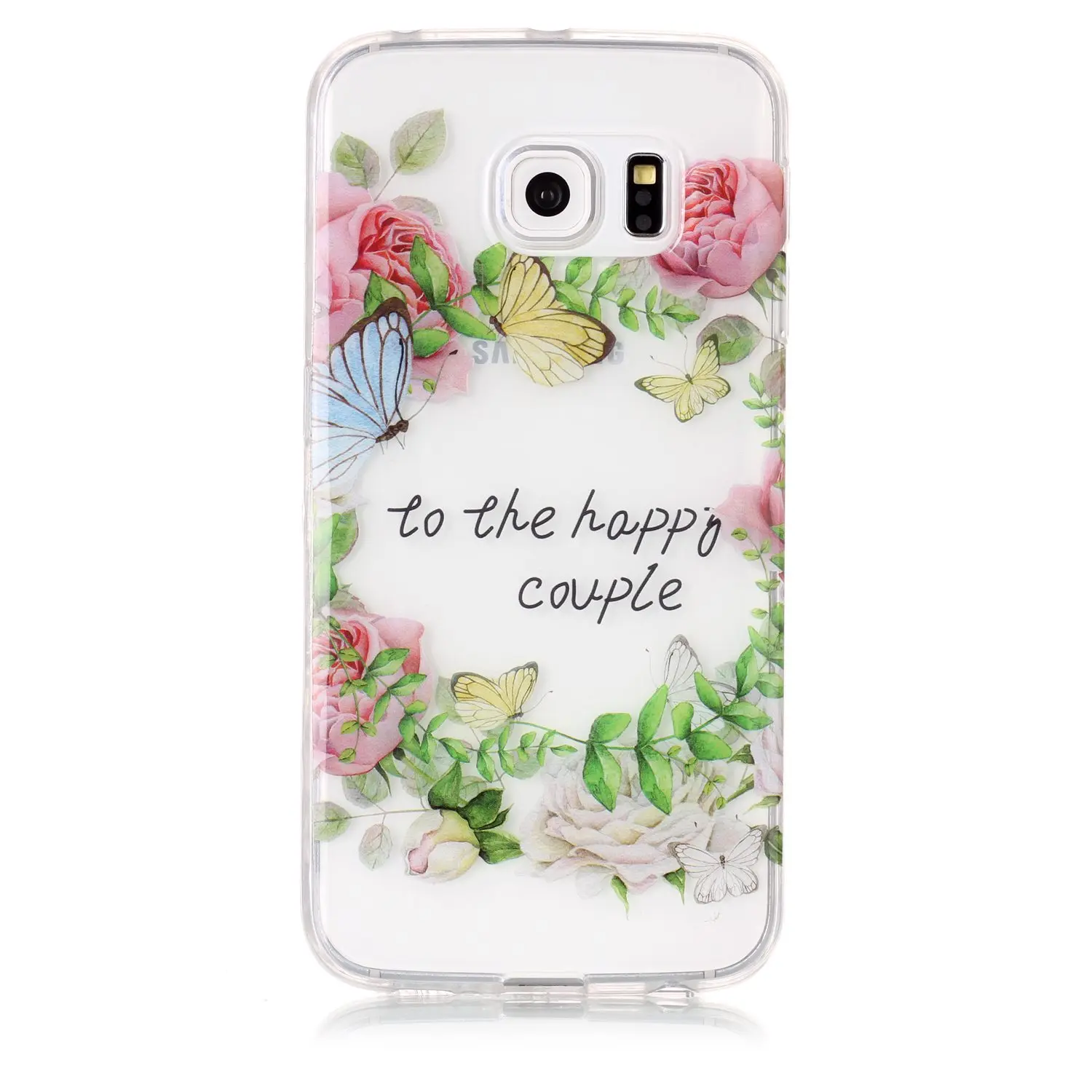 Мягкий ТПУ чехол для Samsung Galaxy S6 S 6 Edge G925 G925F G925J SM-G925F SM-G925J прозрачный силиконовый