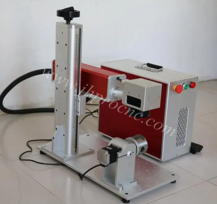 Машина маркировки лазера волокна 30 Вт с генератором Raycus всемирно известного