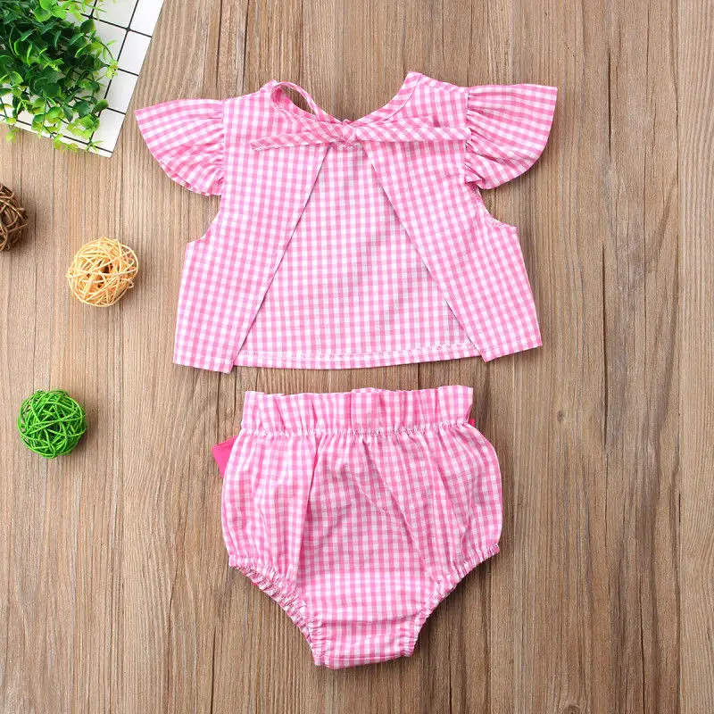 Одинаковая одежда для всей семьи клетчатый комплект мамы и дочки блузка ребенка |