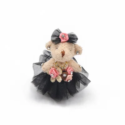 style15 1 шт., 6 см, милый плюшевый мишка, плюшевая кукла, мультяшный плюшевый мишка, плюшевая игрушка с сердцем, прекрасный подарок на день рождения, День святого Валентина - Цвет: style15