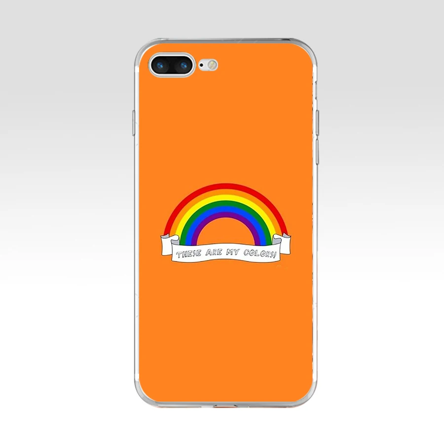 Мягкий силиконовый чехол из ТПУ 142AQ ЛГБТ Love Wins для Apple iPhone 6 6s 7 8 plus|Бамперы| |