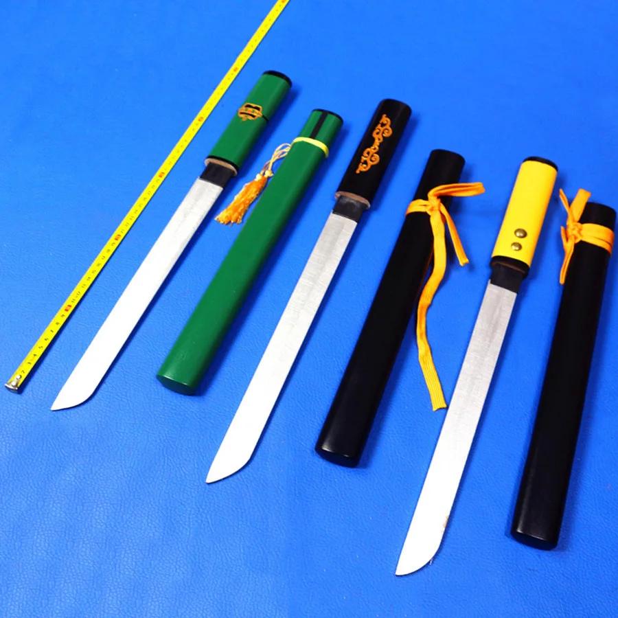 Touken Ranbu онлайн Mikazuki Munechika Катана игры короткий Косплей деревянный меч нож лезвие Оружие косплей реквизит