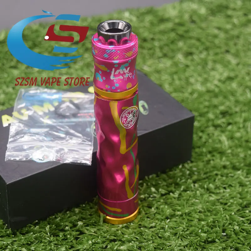 AvidLyfe Mod AV Twistgyre kit материал алюминий 24 мм механический мод 18650 батарея Vape vs Suicide queen