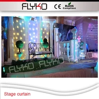 free shipping low price more led lamp 3x2m white starry sky cloth