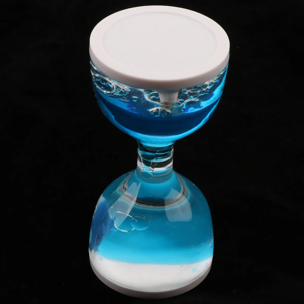Дельфин Жидкость движения Bubbler таймеры, масло песочные часы сенсорные игрушки для отдыха визуальный пузырь для офиса и стола Декор рождественские подарки
