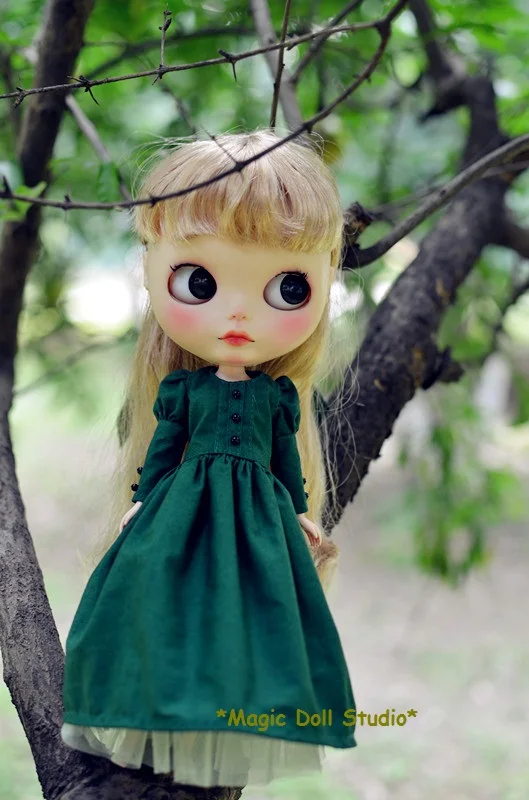 [MG217] Бесплатная доставка 2019 горячая Распродажа Neoblythe наряды # длинное Хлопковое