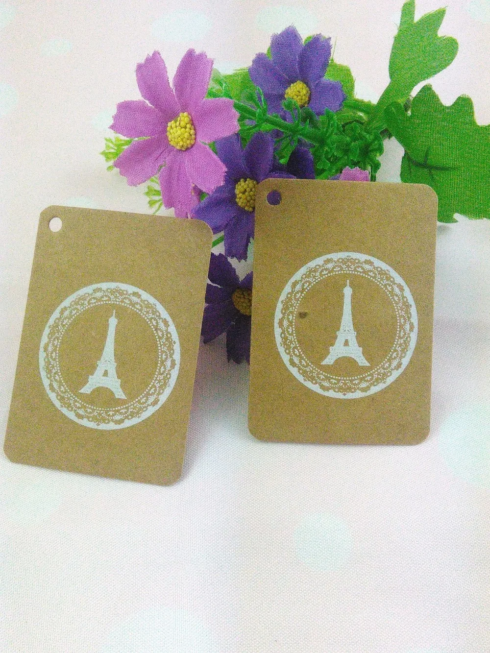 200 шт./лот крафт ювелирные изделия ценники Подарочная бирка креативные бумажные